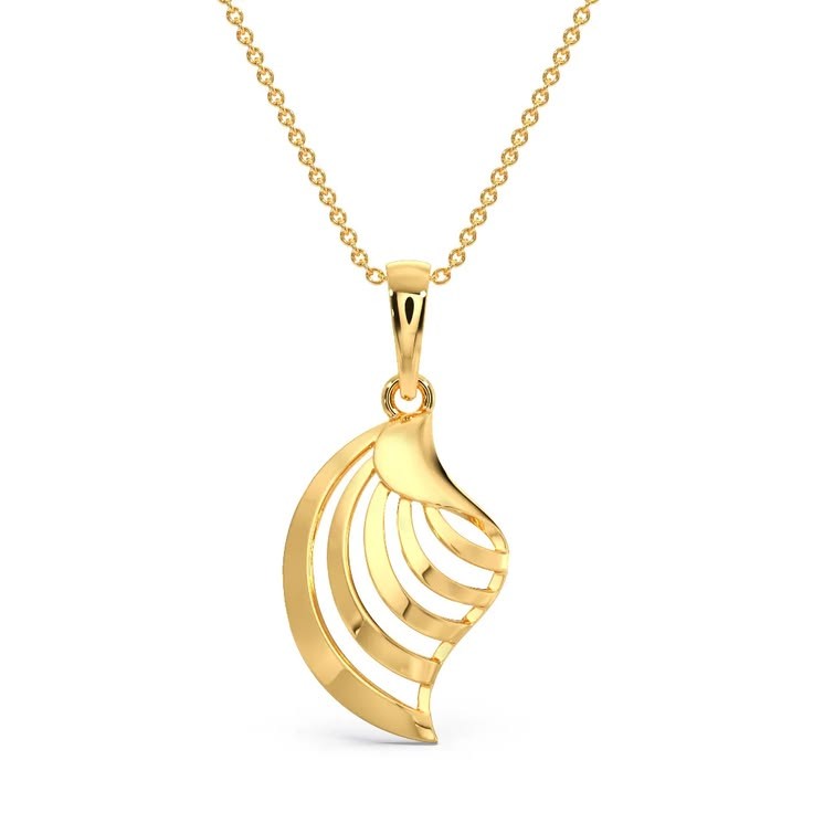 Plain Gold Pendant