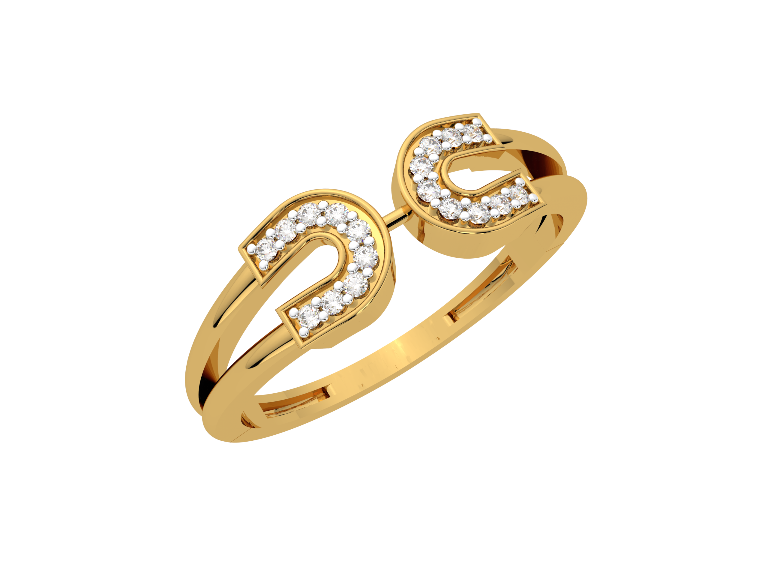Celeste Heart Diamond Ring
